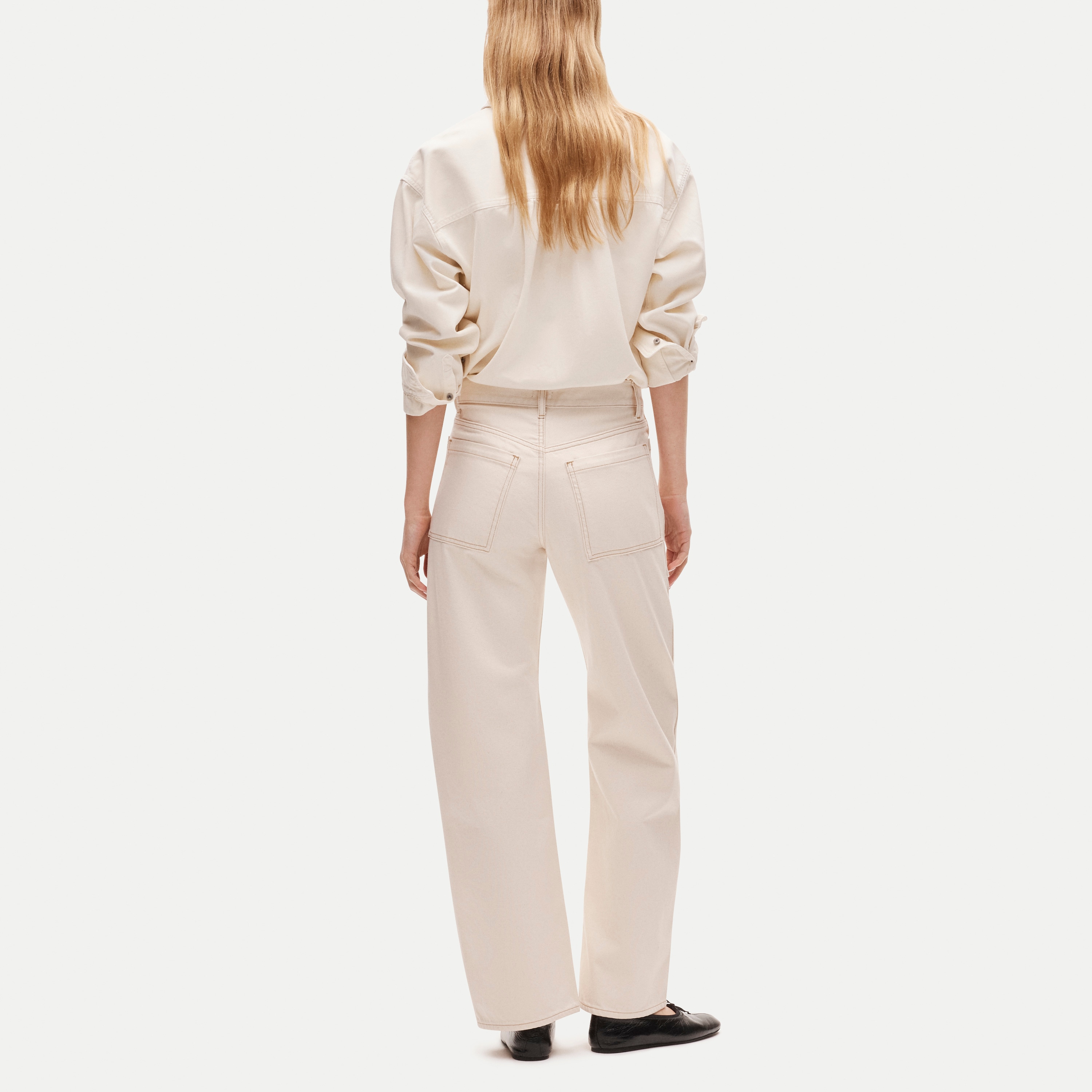 Zoe barrel jean with utility pockets