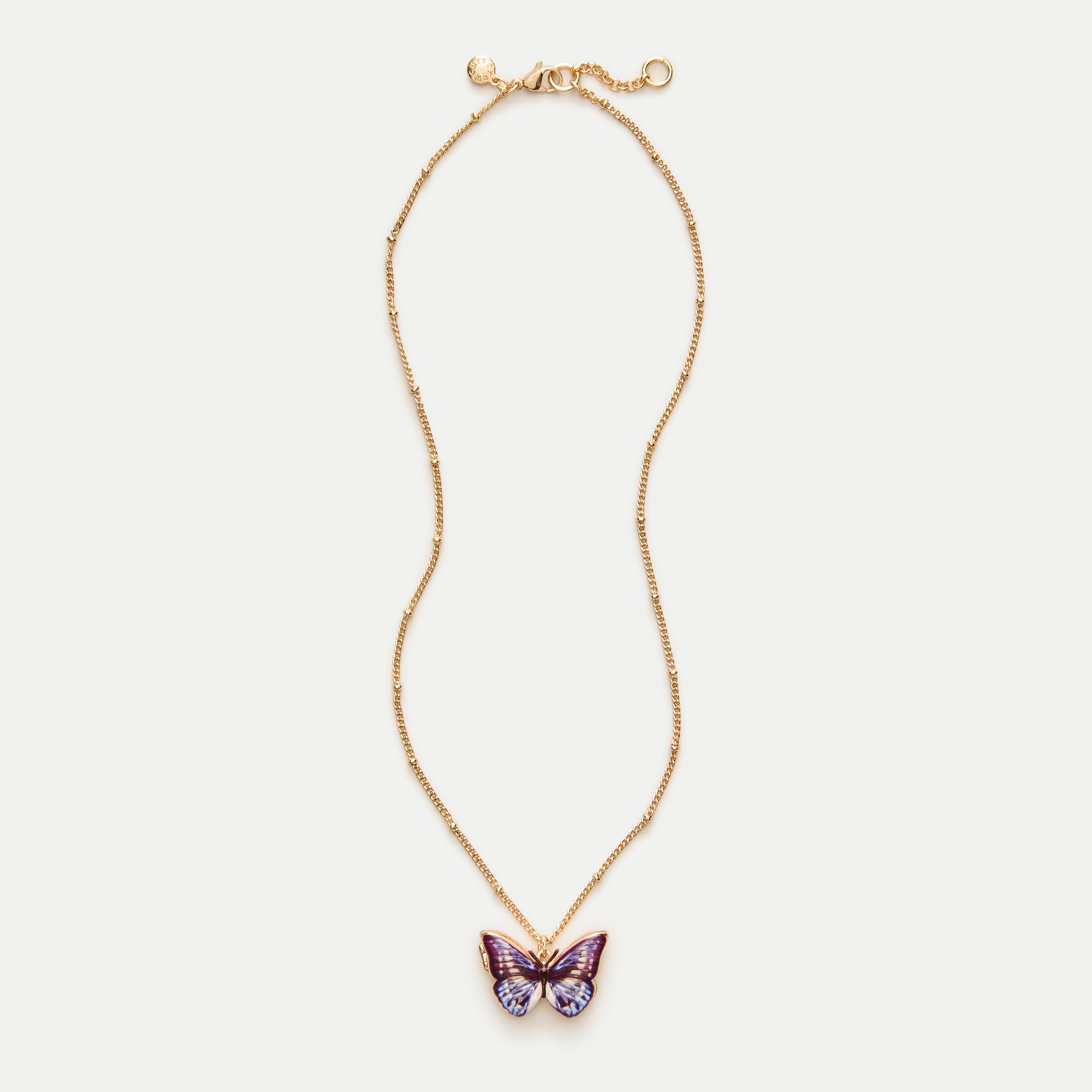 American Museum of Natural History for J.Crew kids' butterfly locket necklace