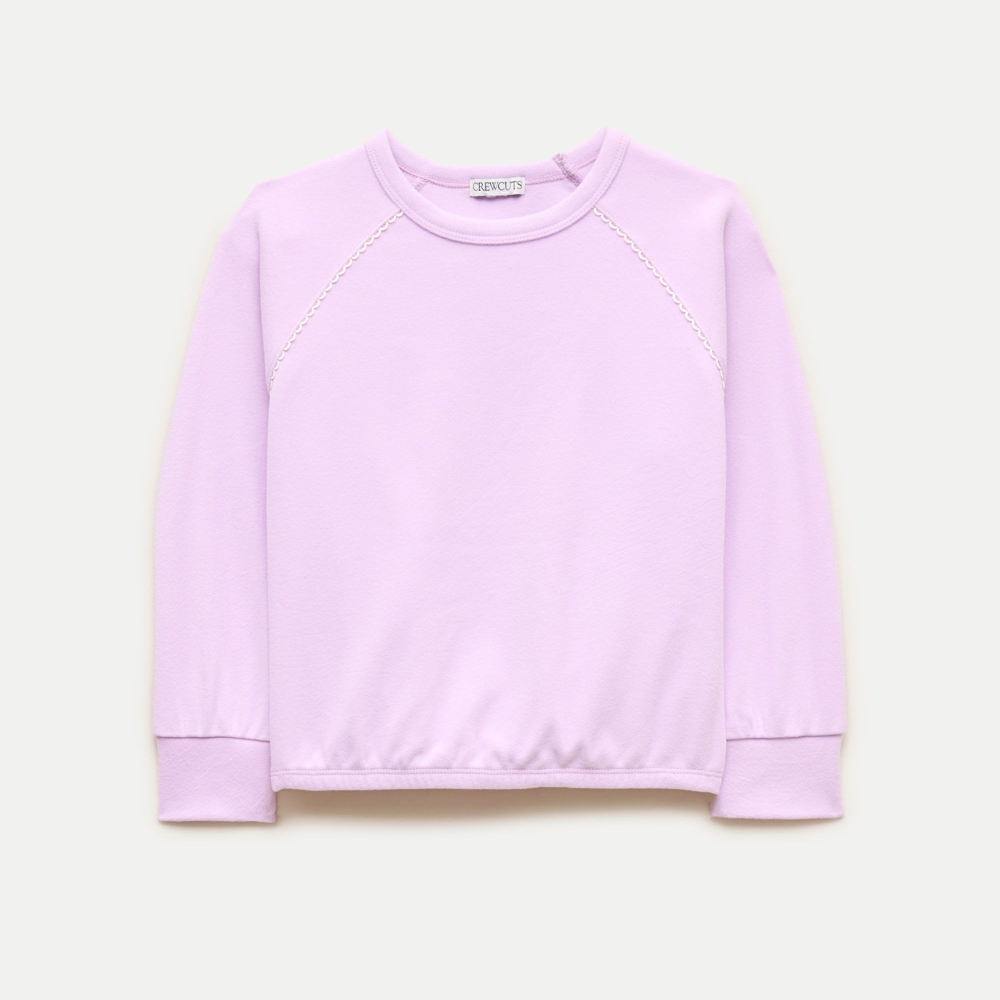 Girls' Everyday crewneck sweatshirt in cozy rib
