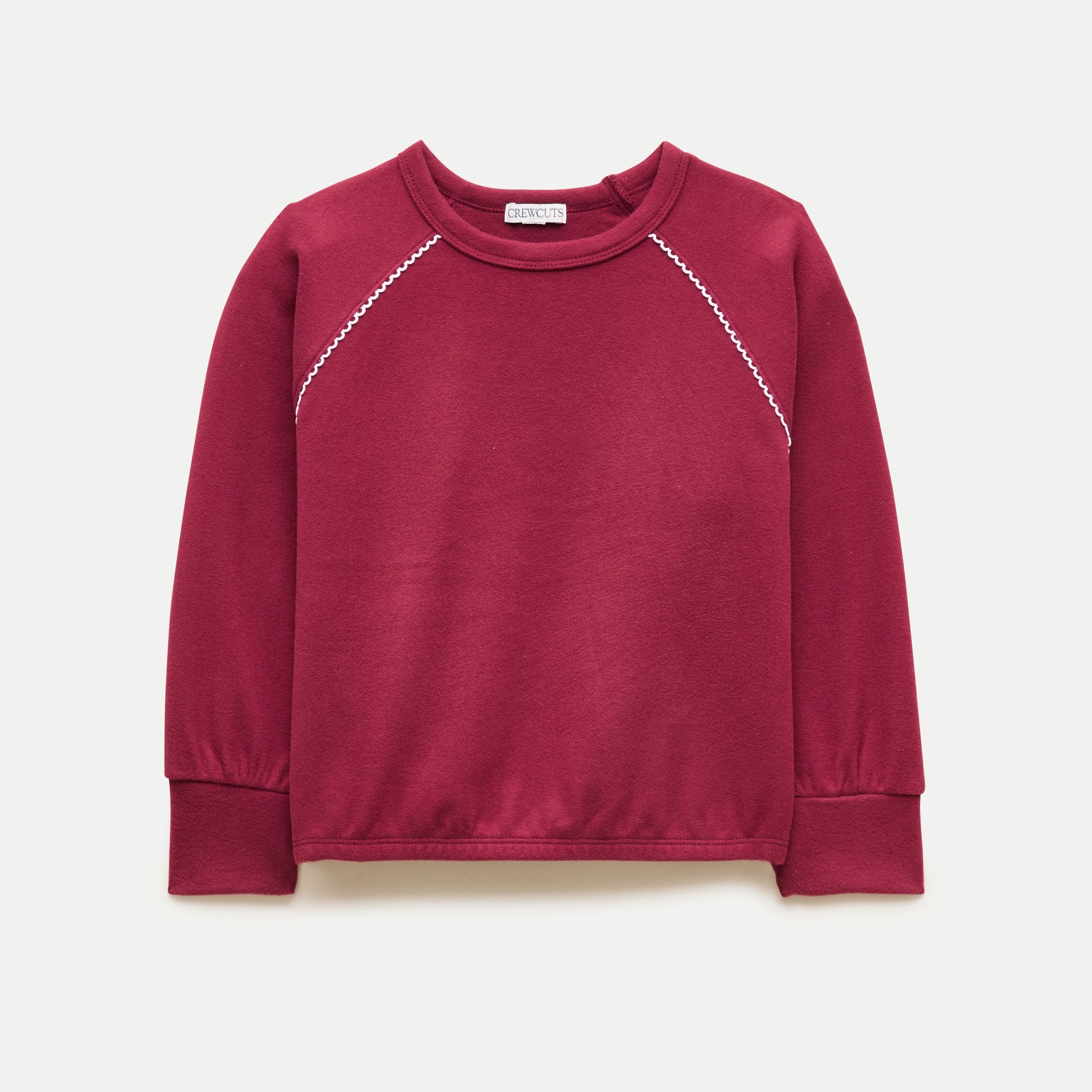 Girls' Everyday crewneck sweatshirt in cozy rib