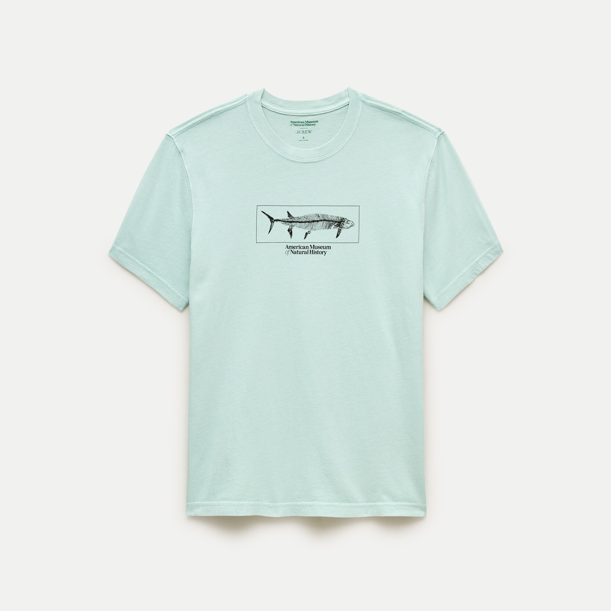 American Museum of Natural History for J.Crew graphic vintage-wash T-shirt
