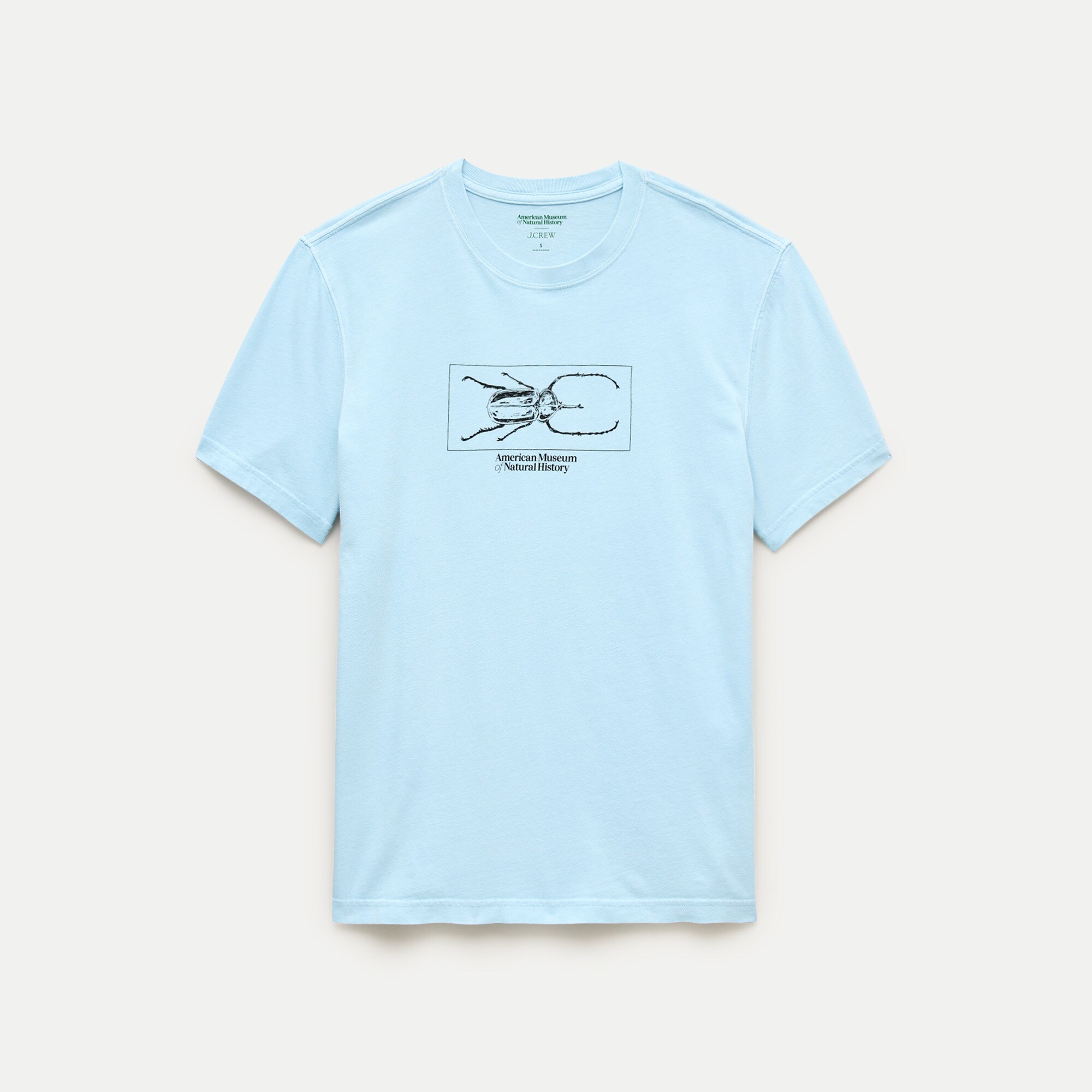 American Museum of Natural History for J.Crew graphic vintage-wash T-shirt