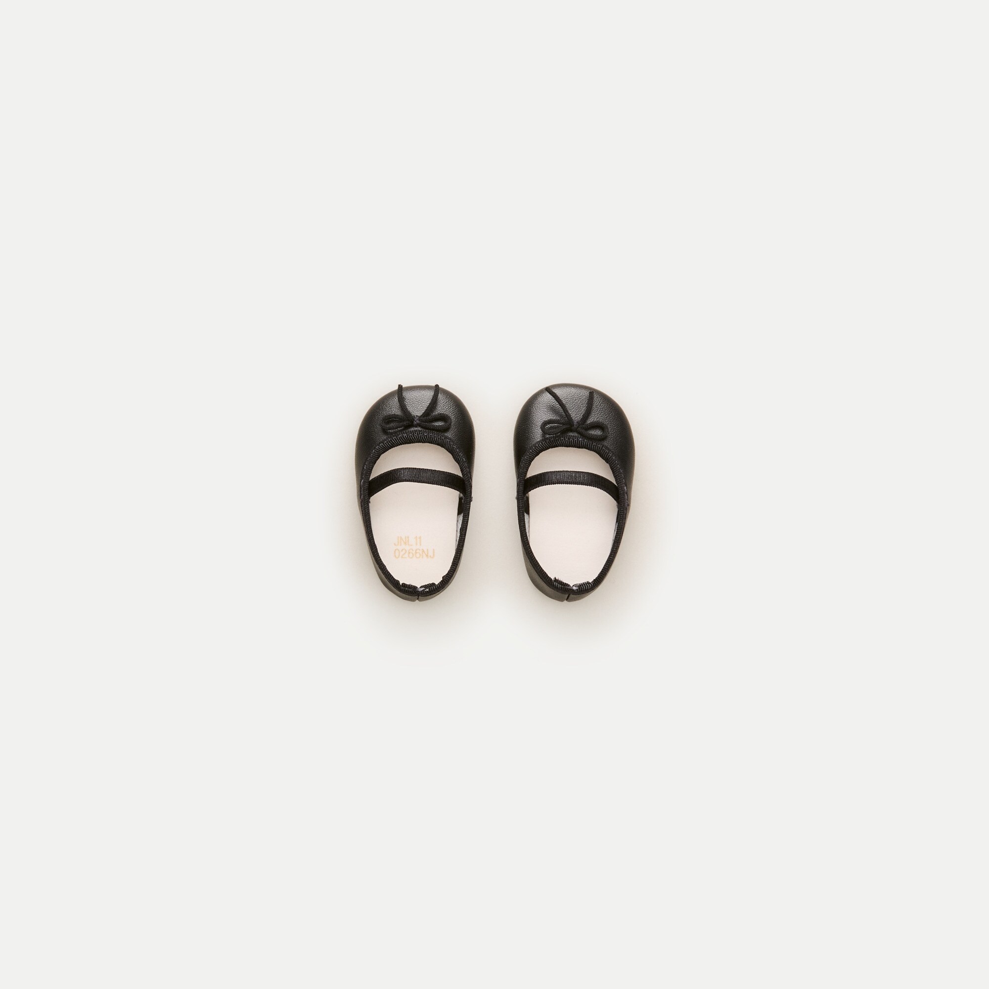 American Girl® X J.Crew black ballet flats for 18" dolls