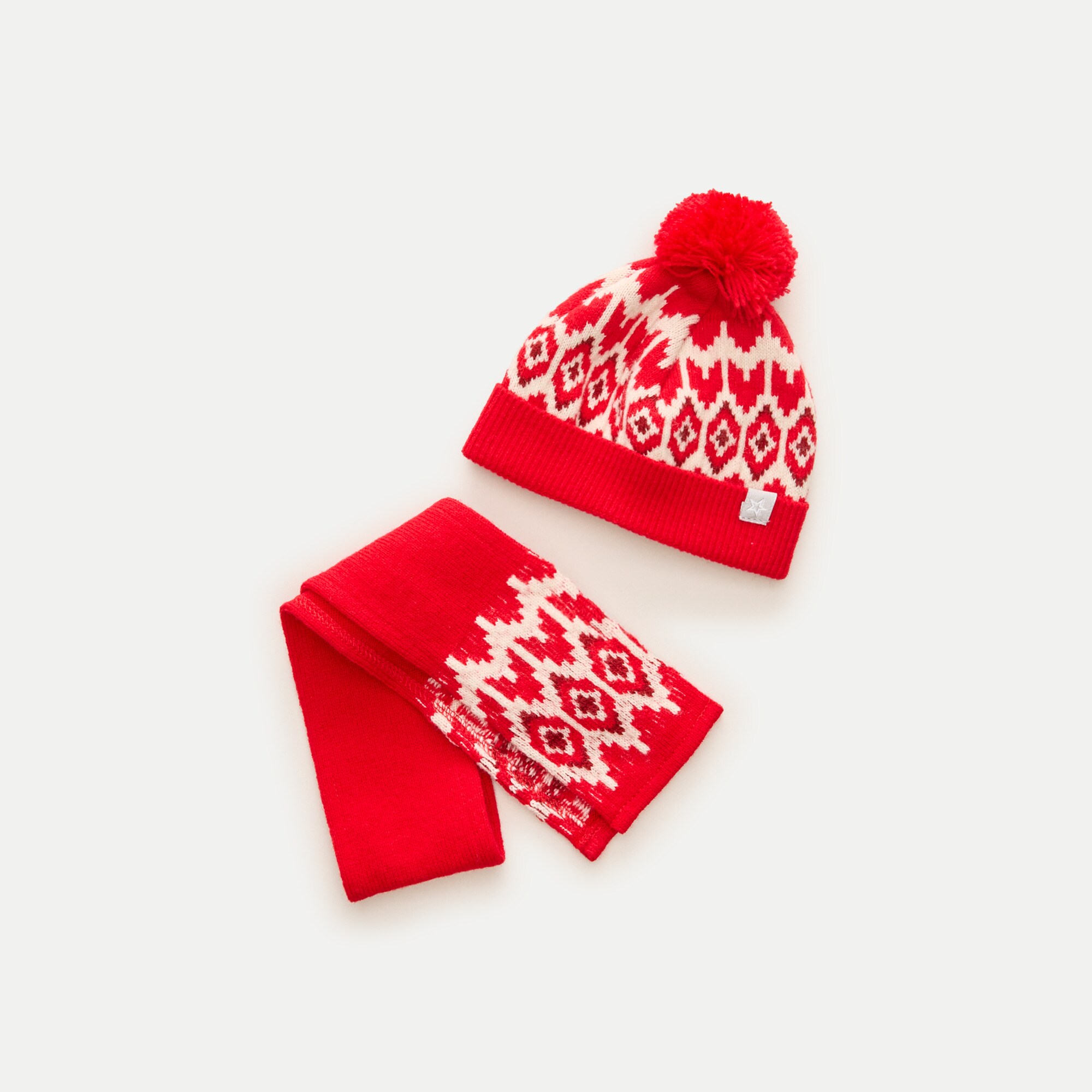 American Girl® x J.Crew Fair Isle beanie and scarf set for 18" dolls
