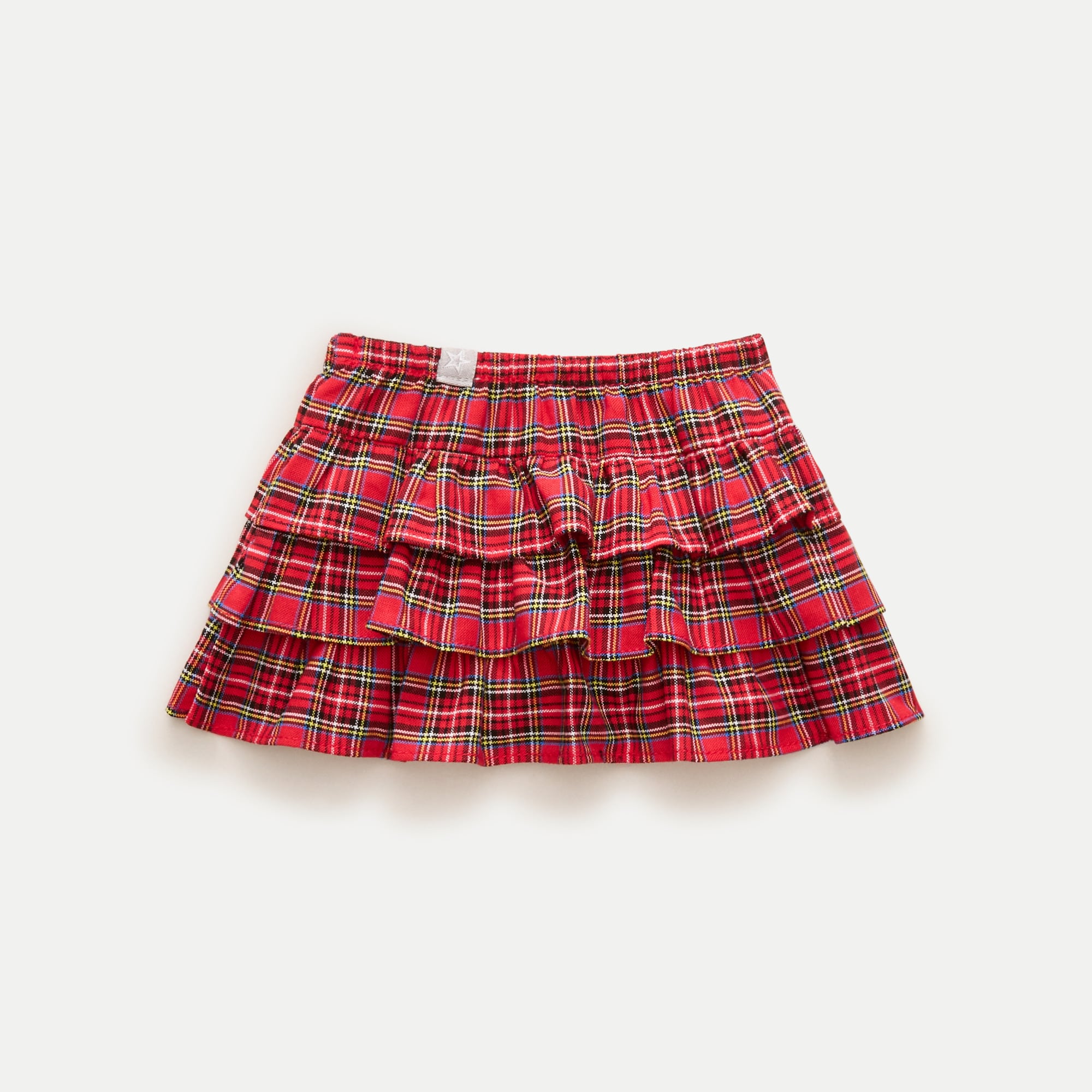 American Girl® x J.Crew tiered plaid skirt for 18" dolls