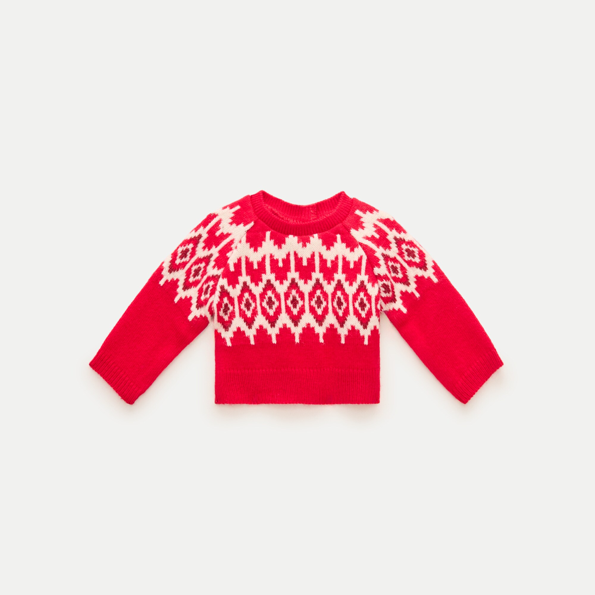 American Girl® x J.Crew Fair Isle hearts sweater for 18" dolls