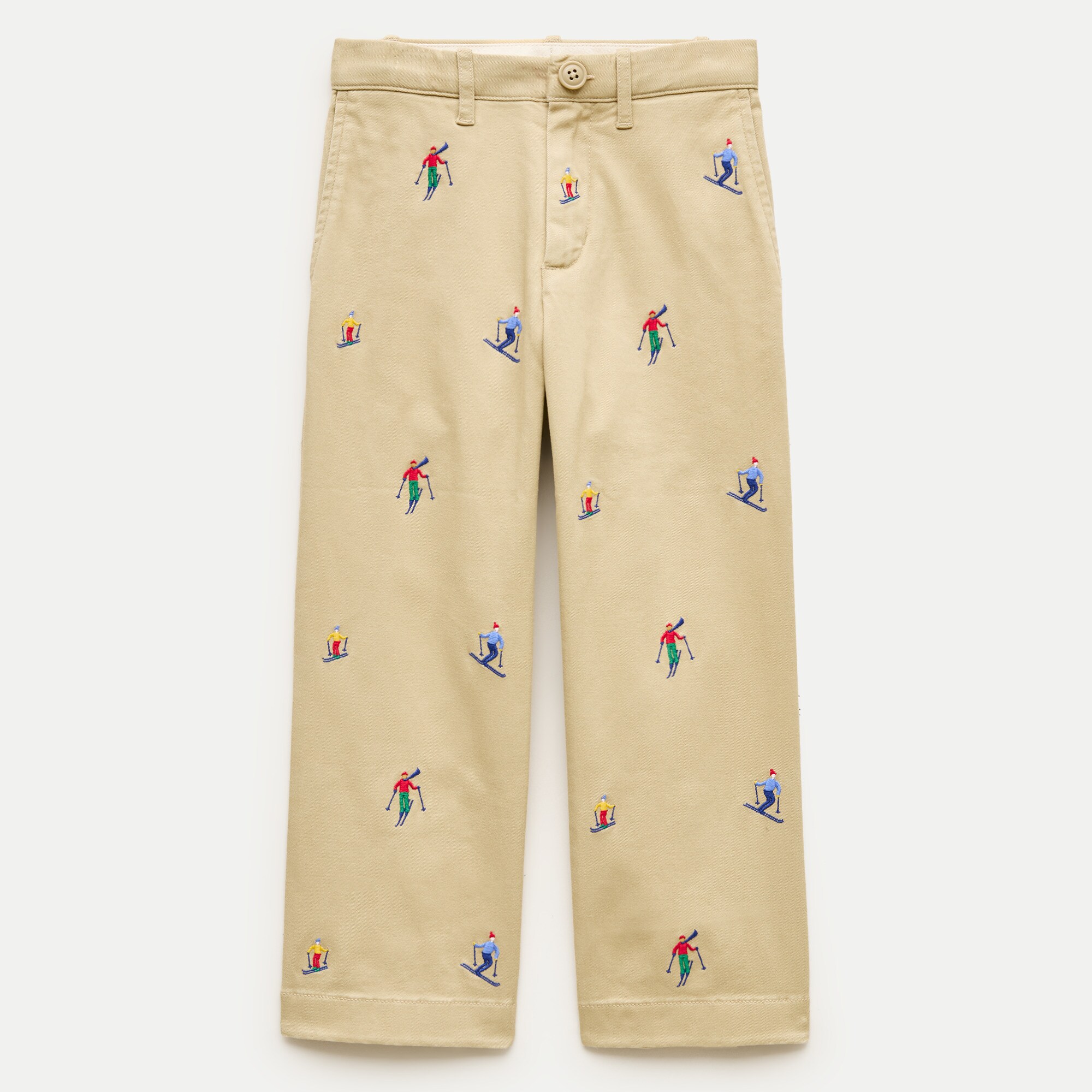 Boys' slim-fit critter chino pant