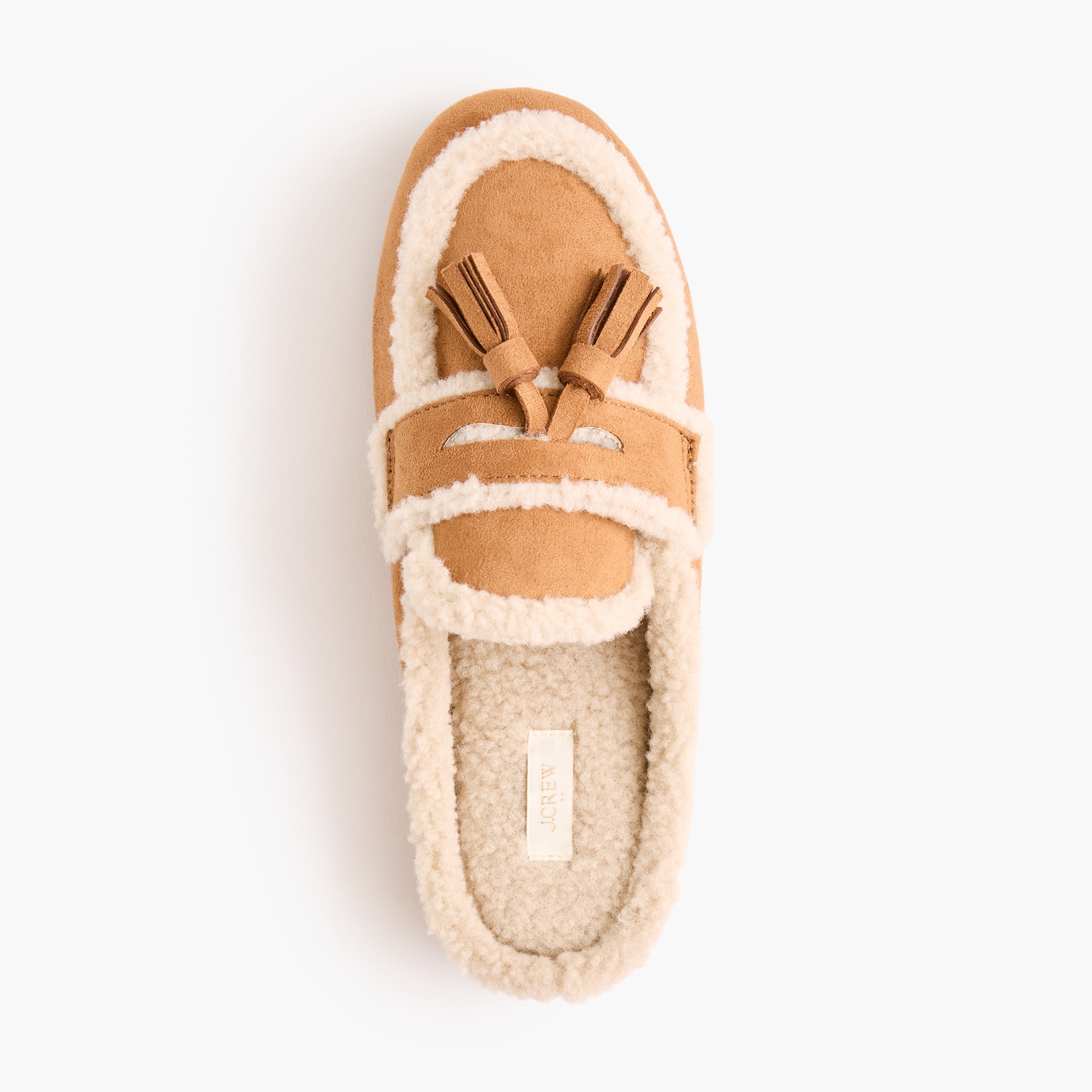 Sherpa Tassel Mule Slippers For Women | Factory