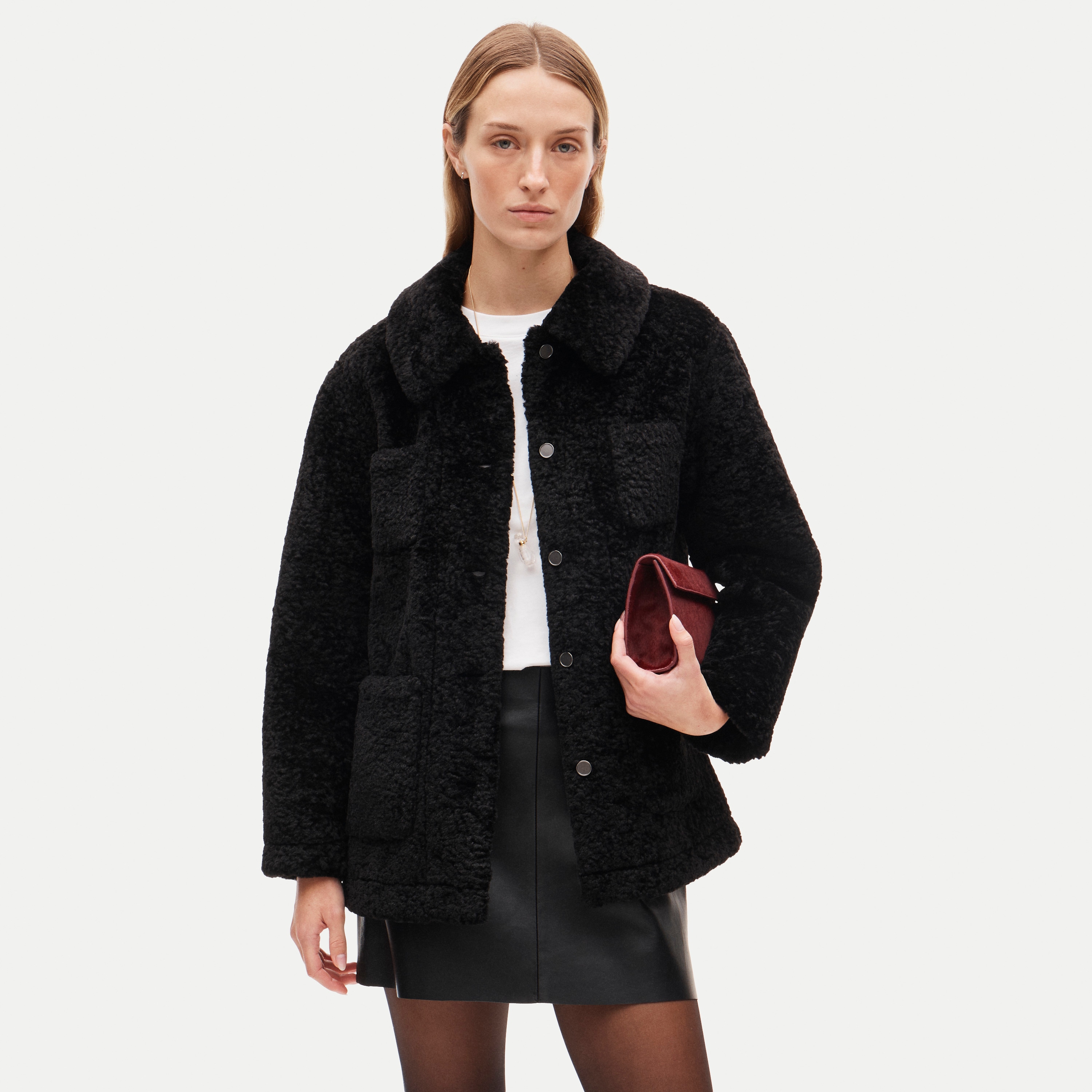Women's 1986 Barn Jacket™ in faux shearling