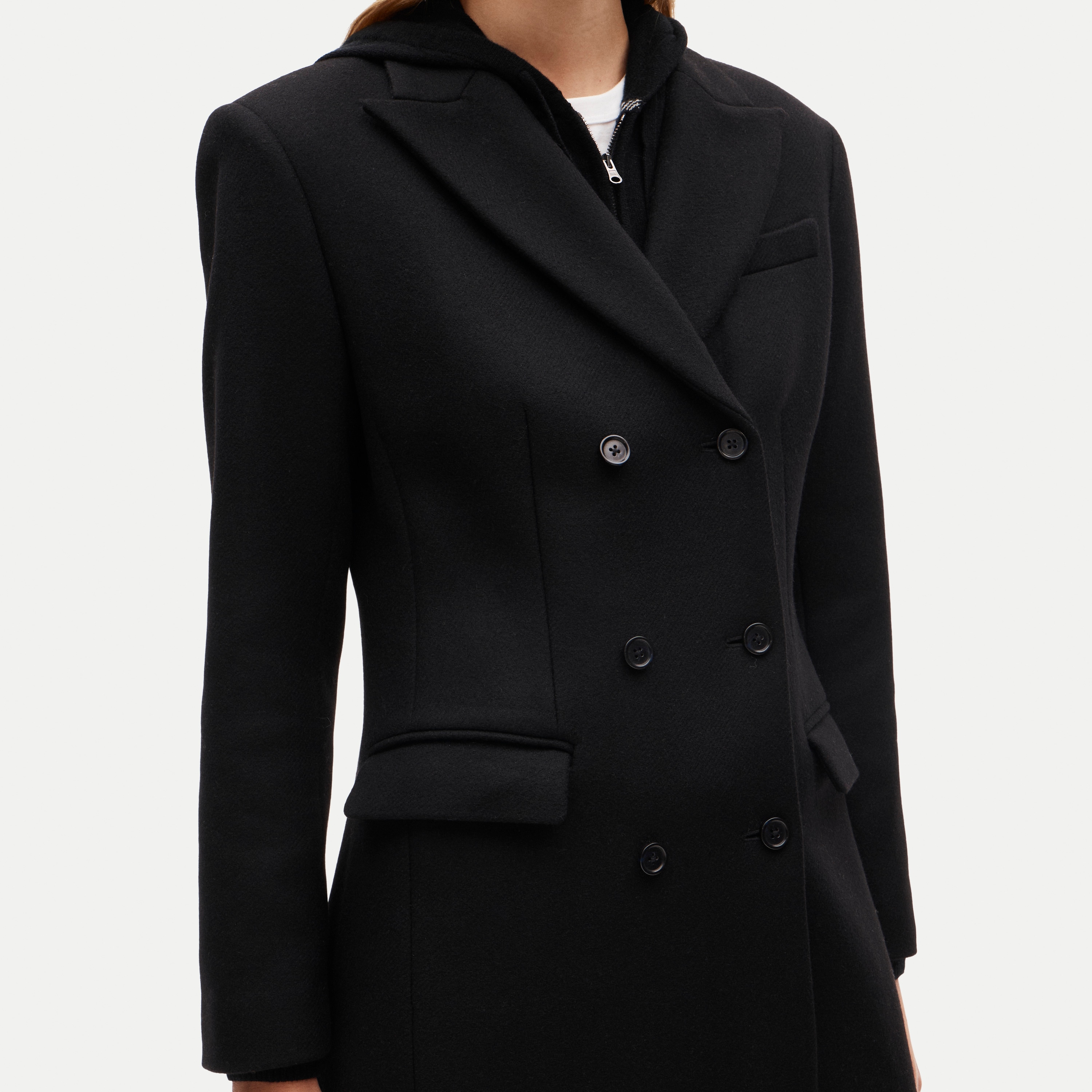 Wool Double Breasted Coat | J.Crew