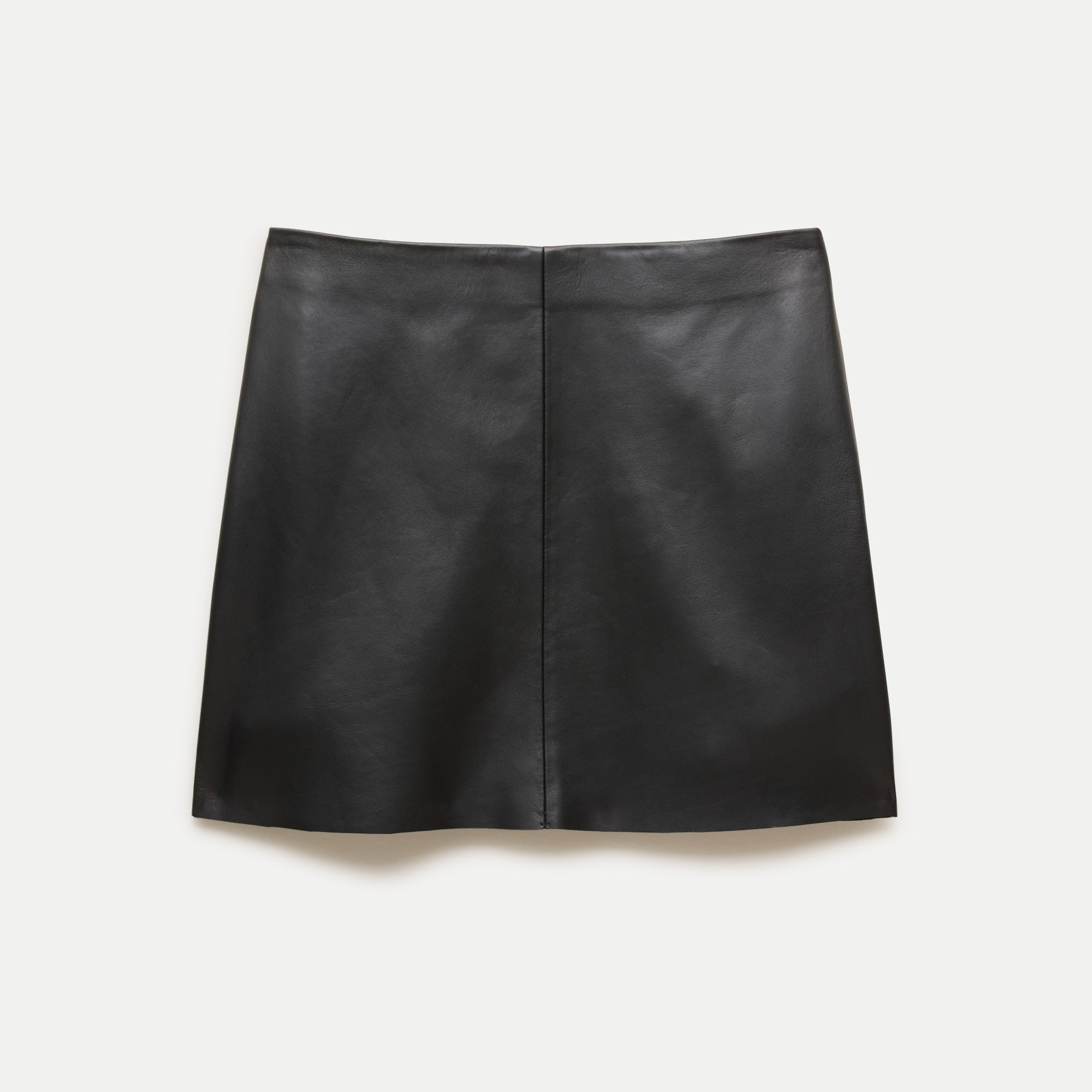 Fairfax mini skirt in leather