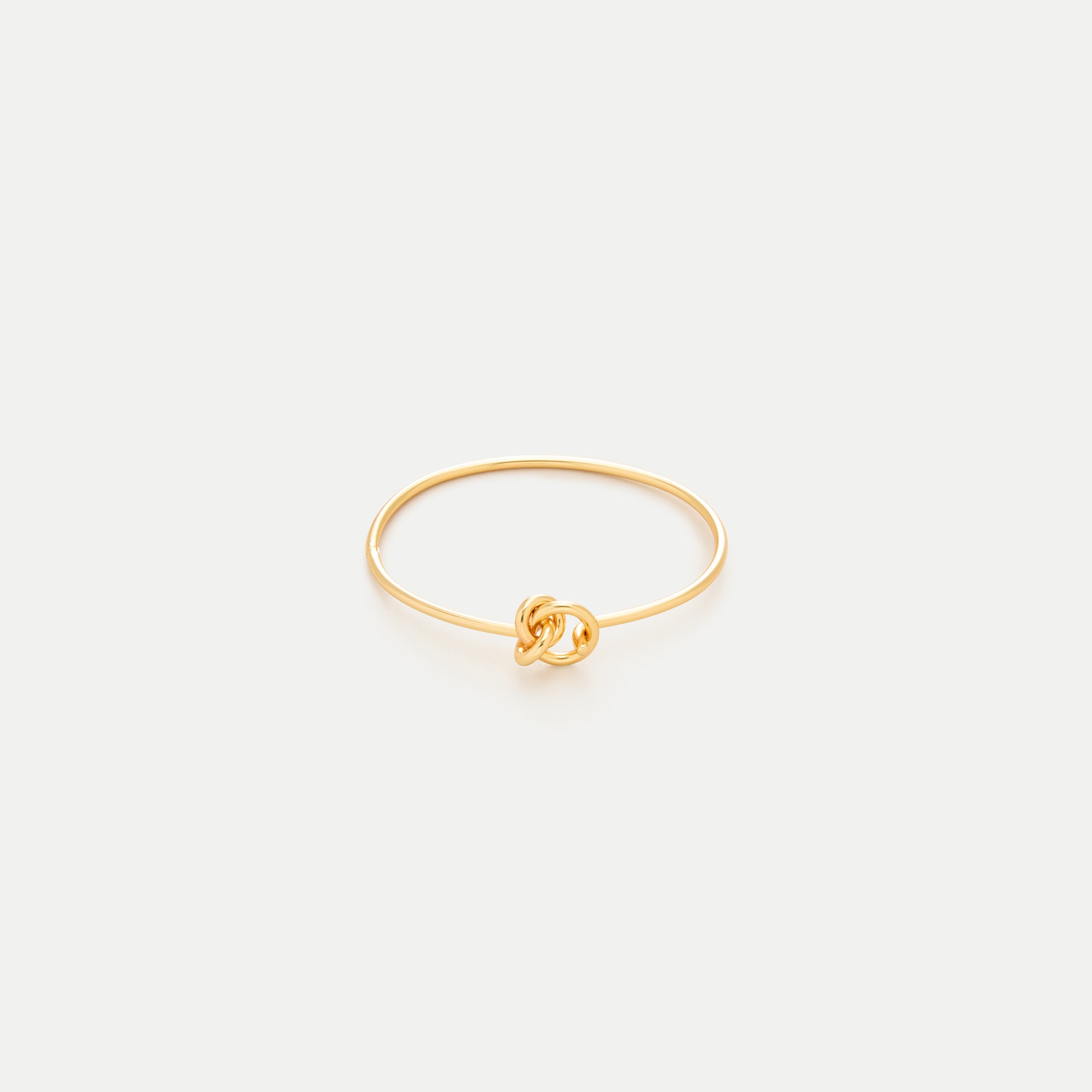 Sculptural knot bracelet