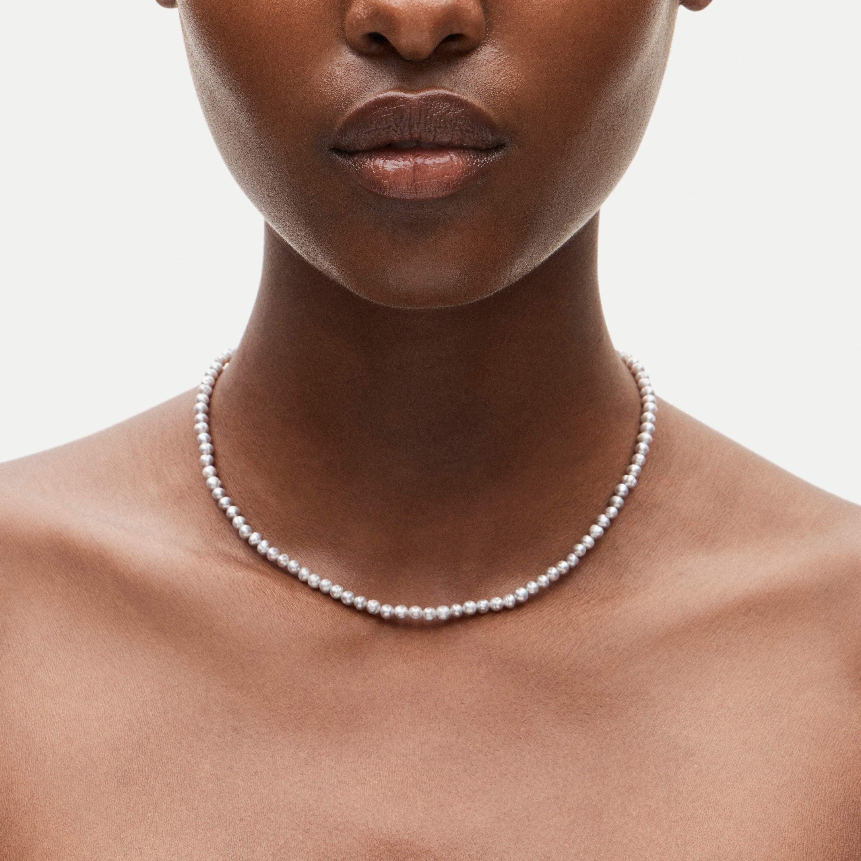 Grey Freshwater Pearl Necklace For Women | J.Crew