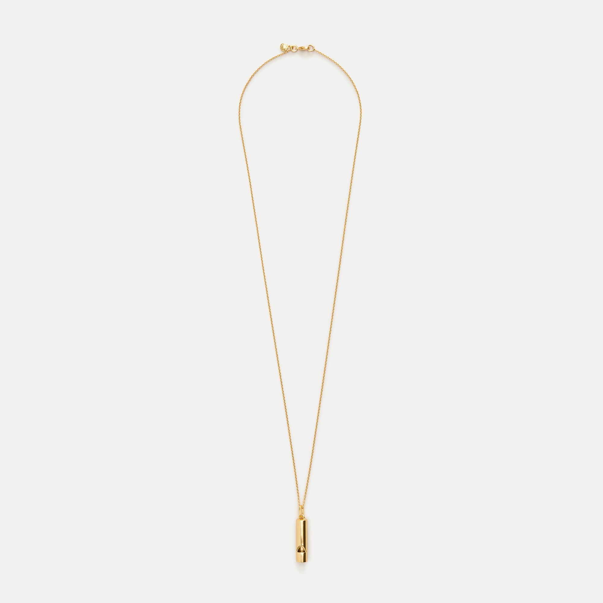 Whistle-pendant necklace