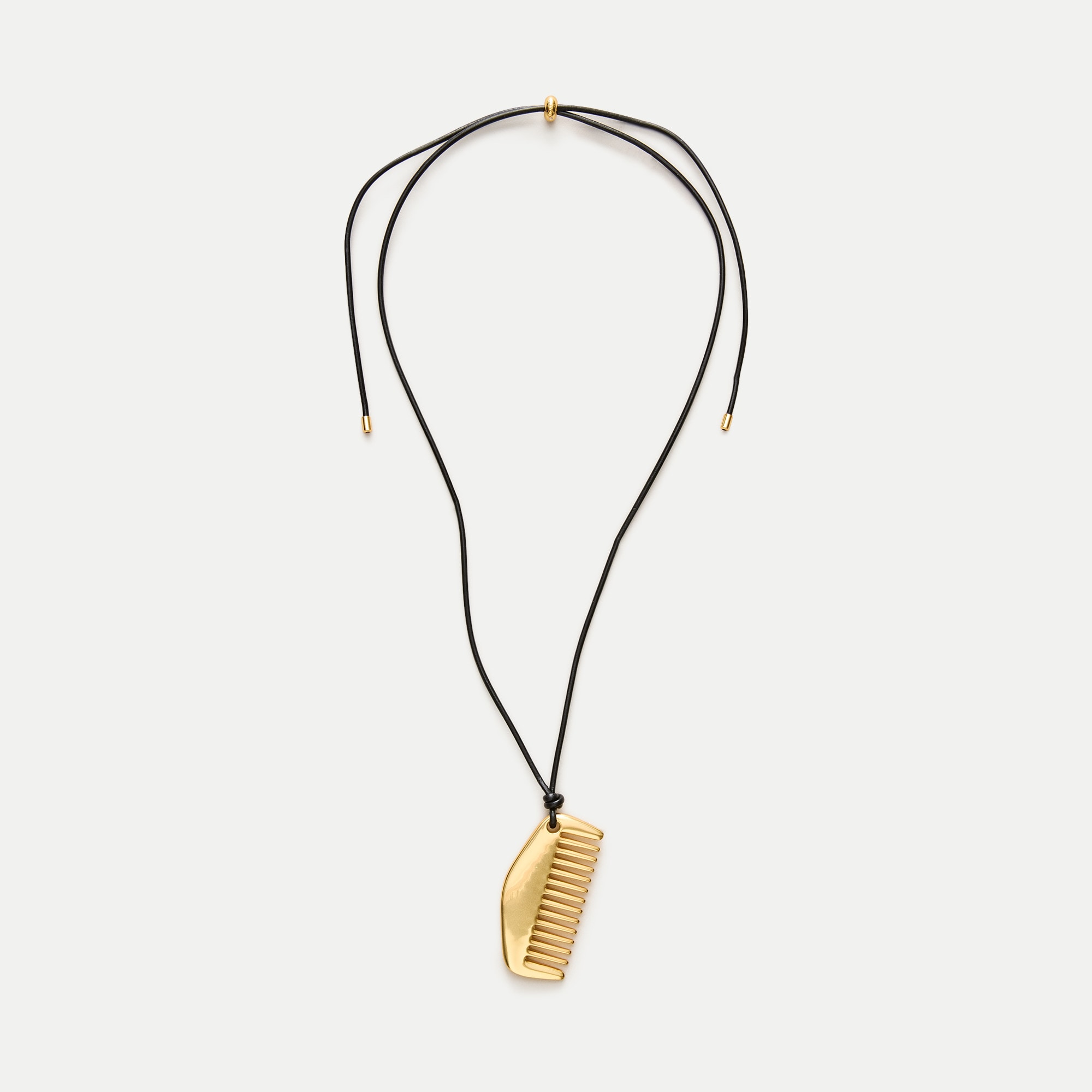 Comb pendant necklace