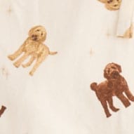 100% cotton flannel golden retriever dog pajama pant DOODLES