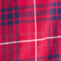 100% cotton flannel golden retriever dog pajama pant DEEP RUBY MULTI