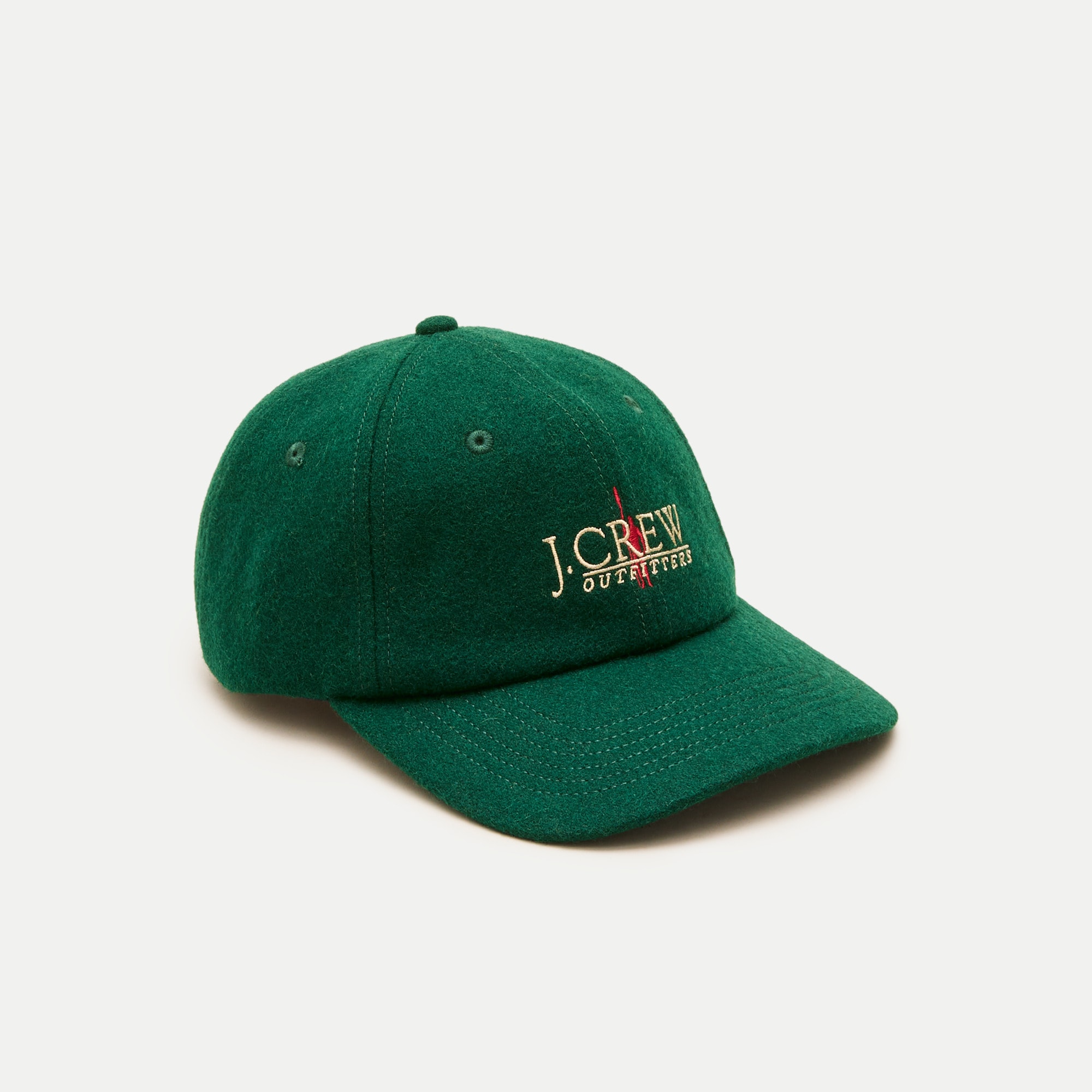 Wool-blend baseball cap