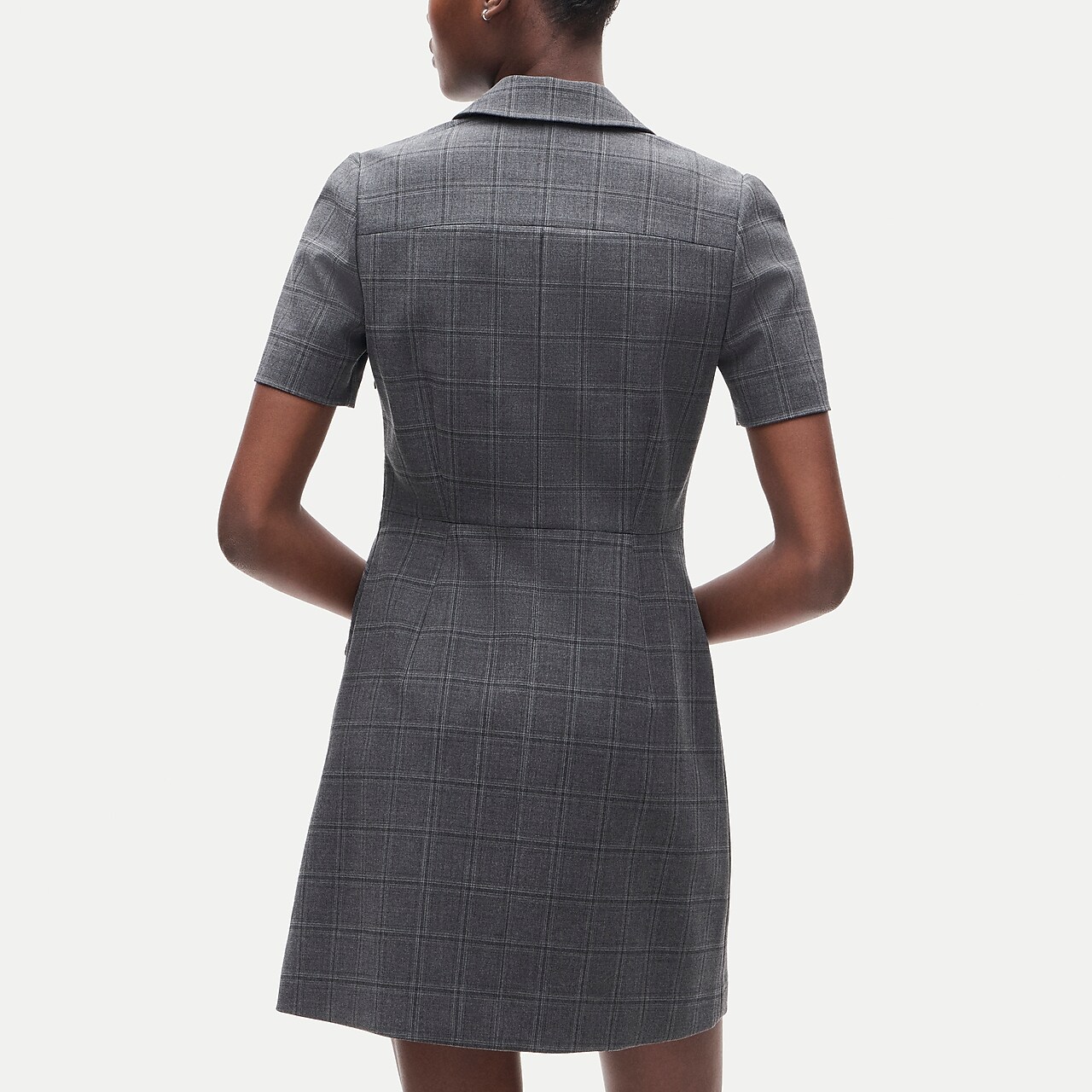 Cross-back Midi Dress In Vintage Rib For Women | J.Crew