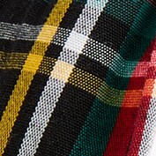 Tartan knot headband STEWART TARTAN BLACK RE