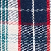 Brushed cotton flannel workshirt KAI NATURAL NAVY