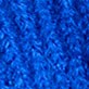 Scallop-trim ribbed scarf REGAL BLUE
