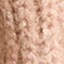 Scallop-trim ribbed scarf HTHR SANDY HAZE