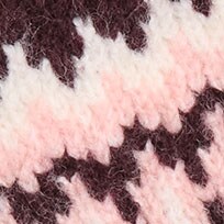 Fair Isle mittens CHOCOLATE FAIRISLE