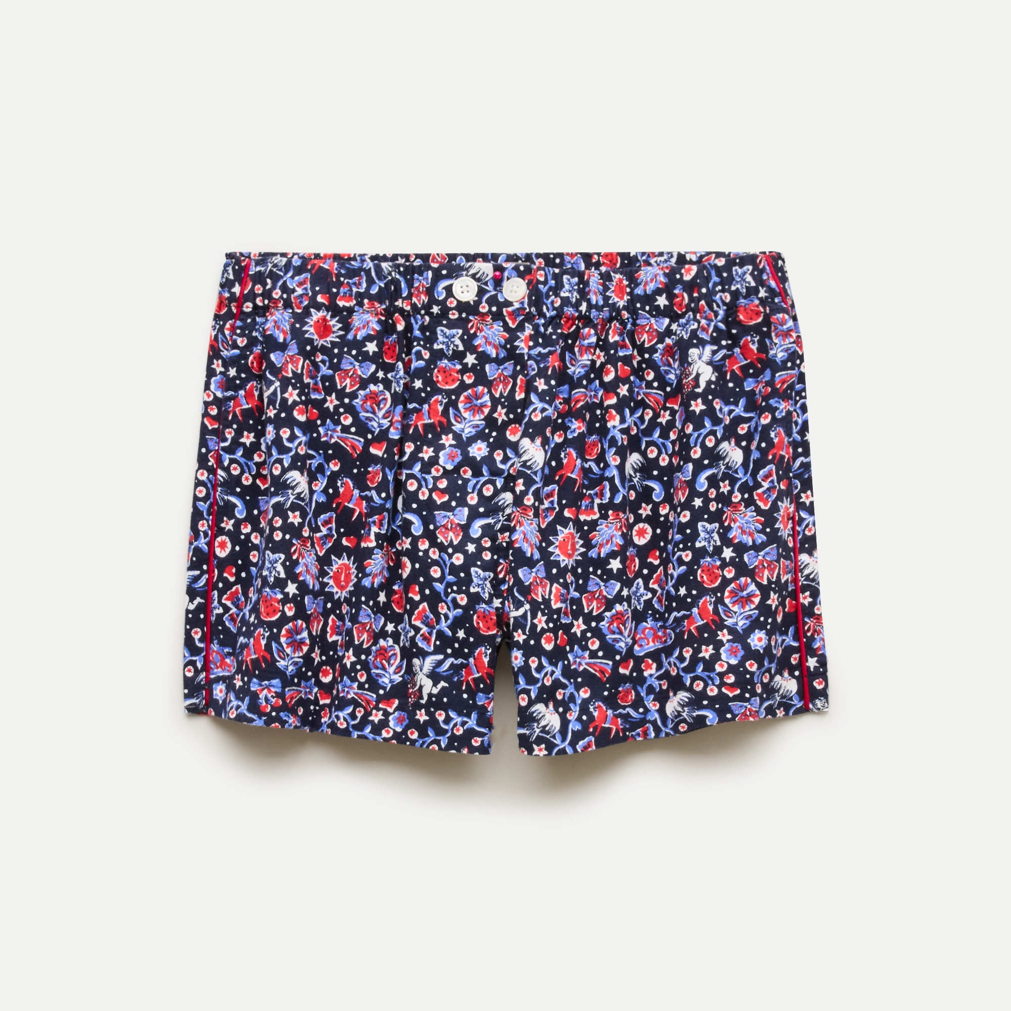 Boxer short in flannel charm print