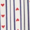 100% cotton flannel pajama pant HEART STRIPE