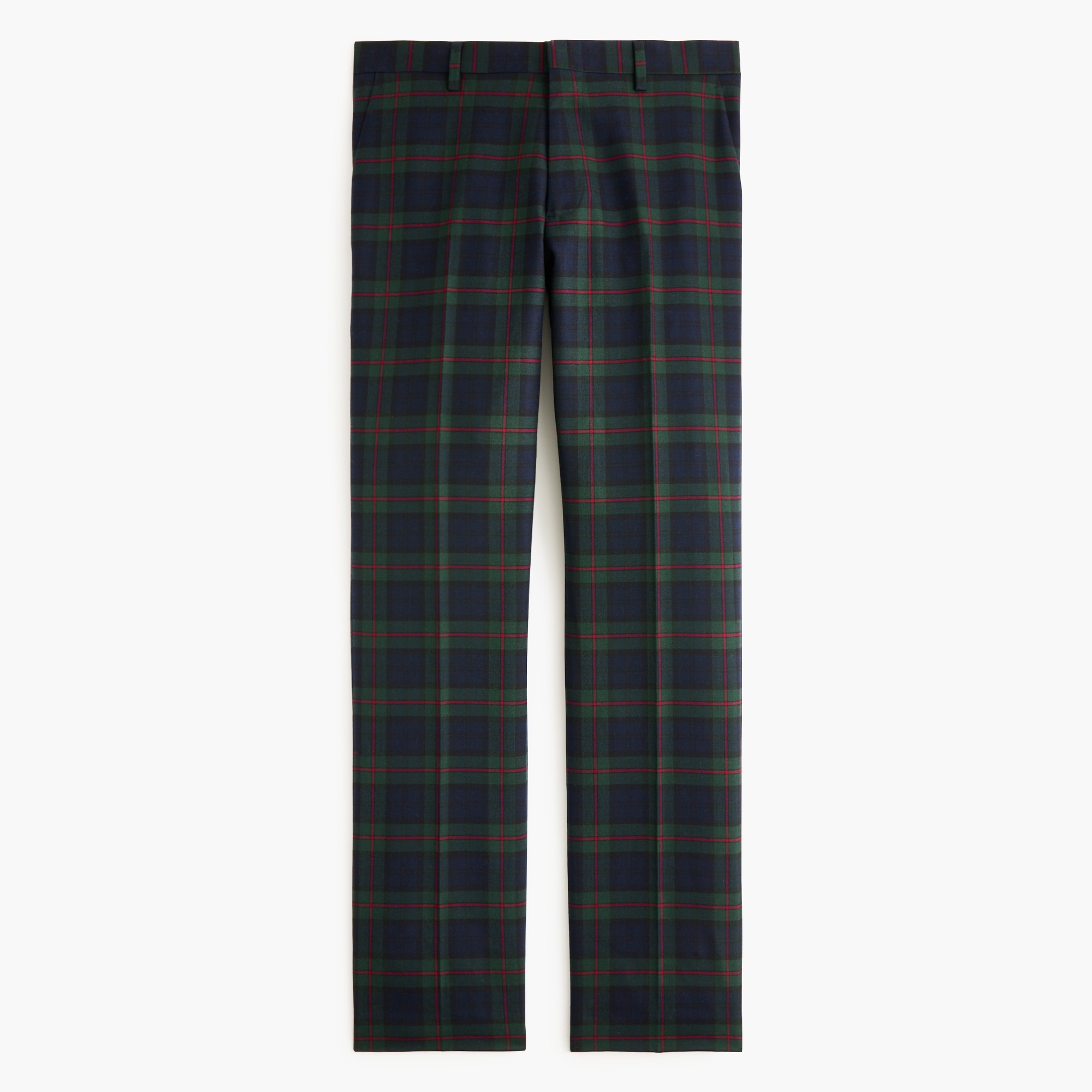 Plaid suit pant