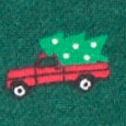 Boys' printed crewneck sweatshirt and sweatpant set DARK GREEN