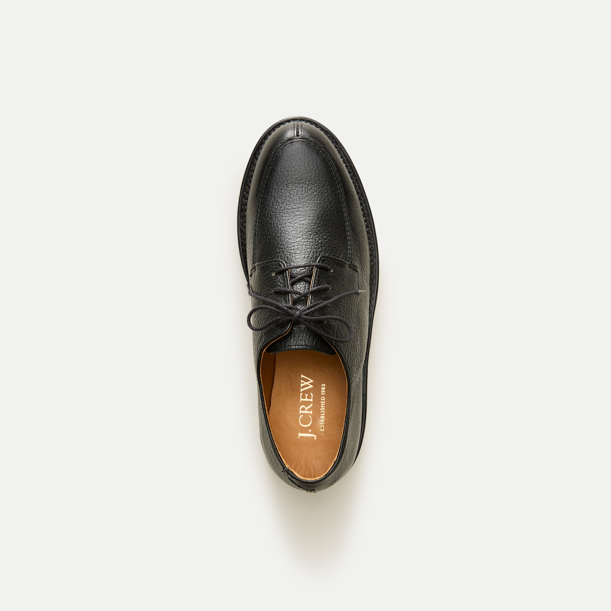 Country Oxford Shoes In Tumbled Leather For Men | J.Crew