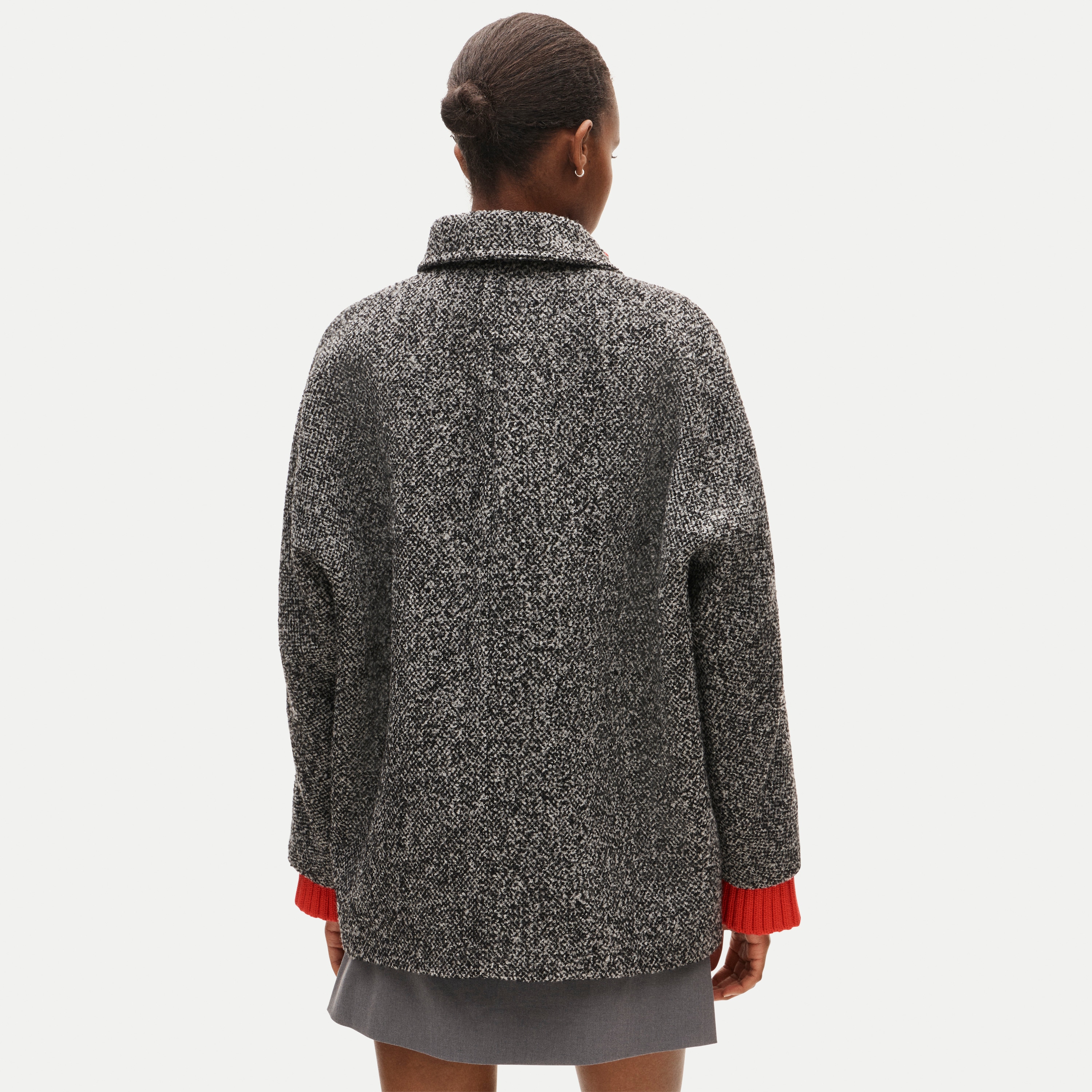 Luciana coat in bouclé