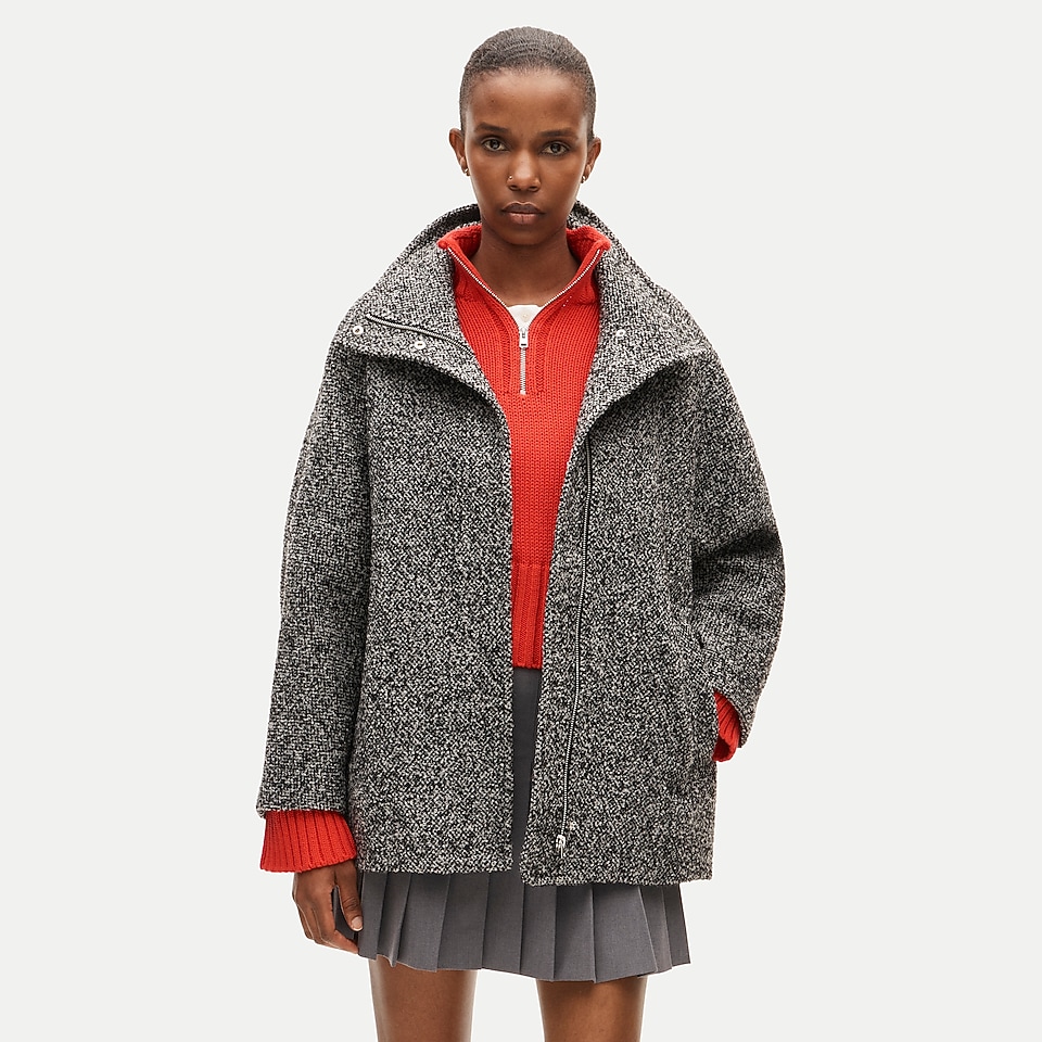 Luciana coat in bouclé by J.Crew