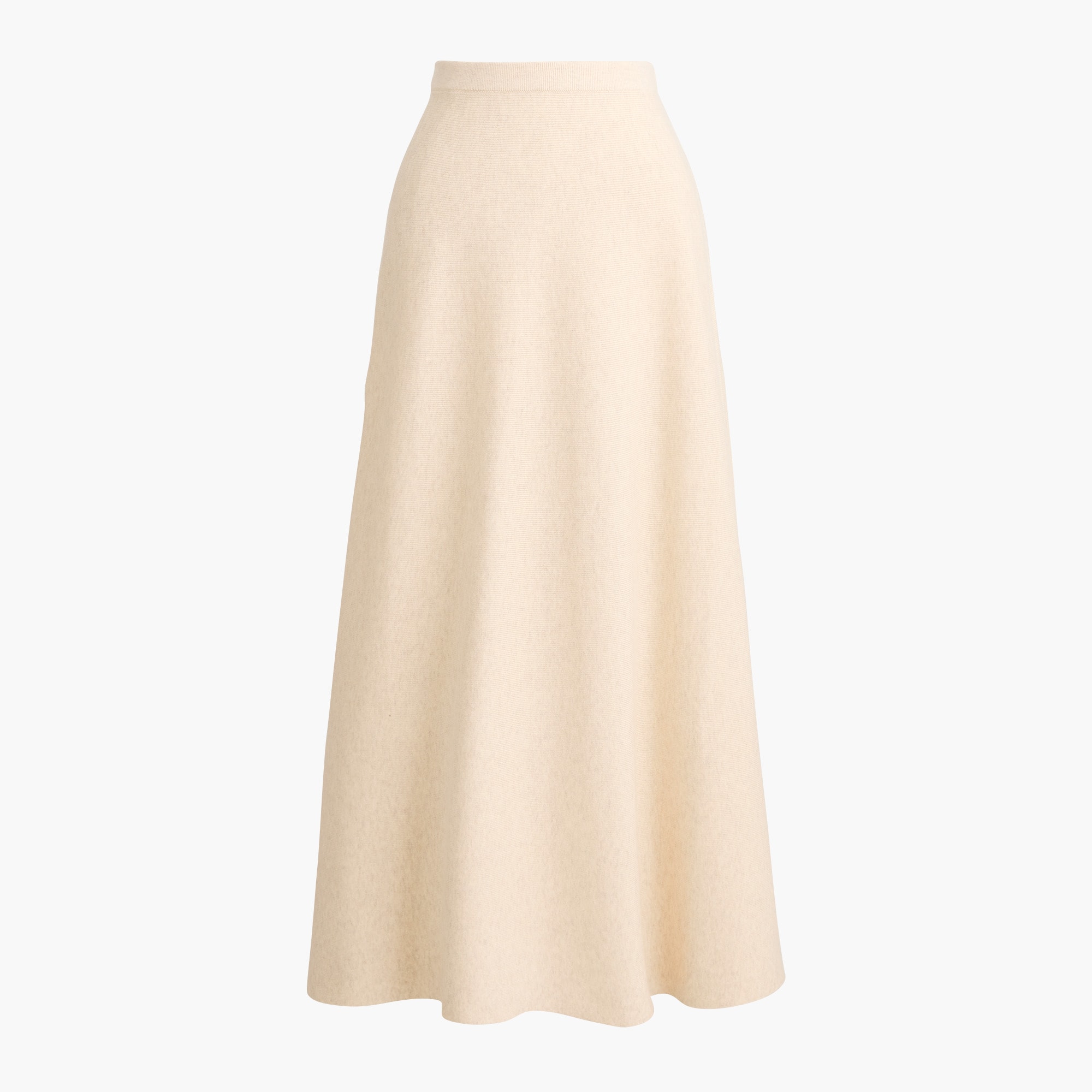 Flared sweater-skirt