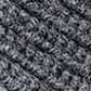 Embellished tie-on collar in merino wool HTHR CHARCOAL