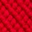 Embellished tie-on collar in merino wool SCARLET BEGONIAS