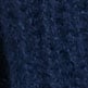 Ribbed cashmere scarf NAVY