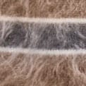 Brushed cashmere waisted cardigan in stripe PEPPERCORN STRIPE