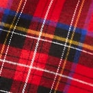 Flannel pajama set in mixed tartan RED