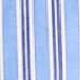 Esme cropped button-up shirt in embellished striped cotton poplin BLUE AND NAVY STRIPES