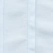 Lace-trim button-up top in striped crepe de chine RAIN SHOWER
