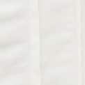 Lace-trim button-up top in striped crepe de chine IVORY