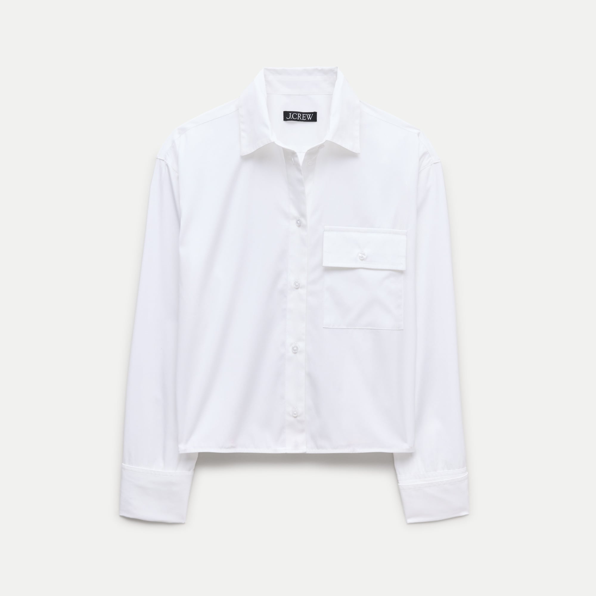 Popover Shirt In Striped Airy Gauze For Women | J.Crew