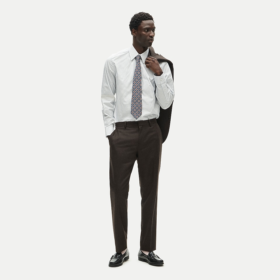 Kenmare Relaxed-fit Suit Jacket In Stretch Seersucker With COOLMAX