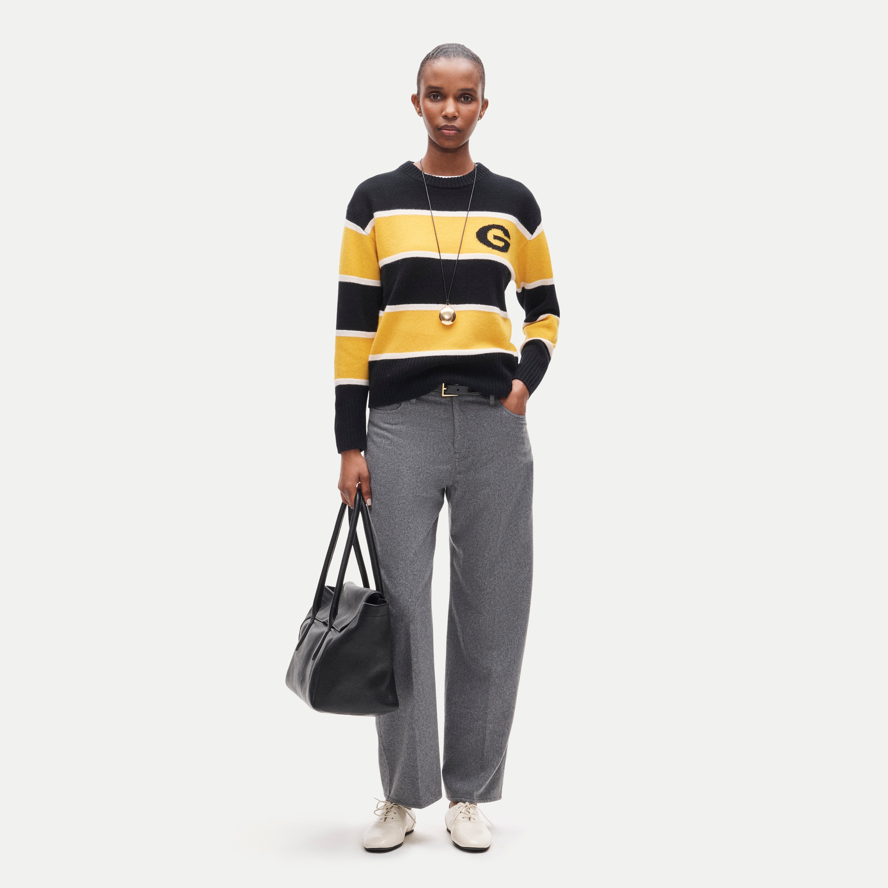 '47 x J.Crew vintage wool Grambling State University sweater