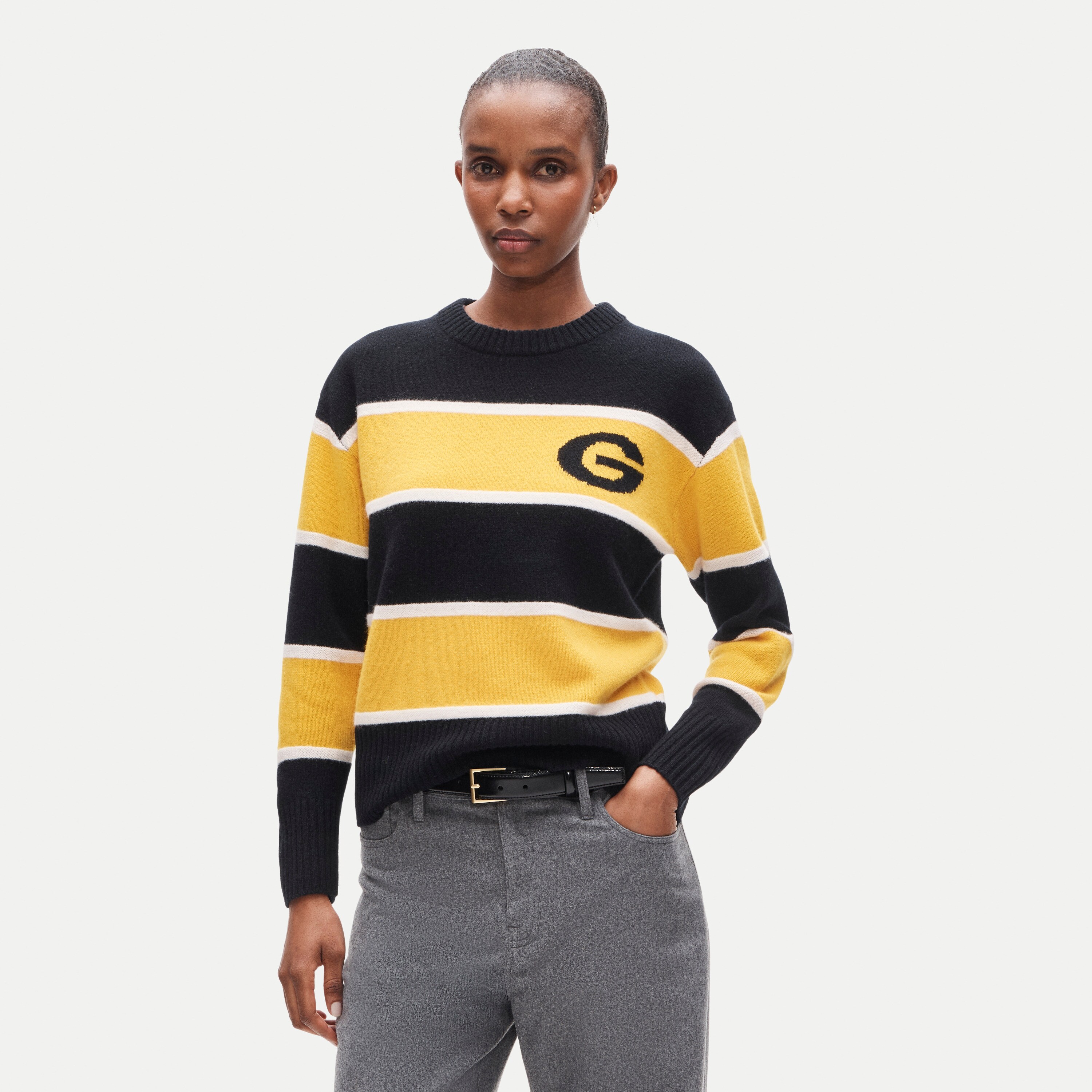 '47 x J.Crew vintage wool Grambling State University sweater