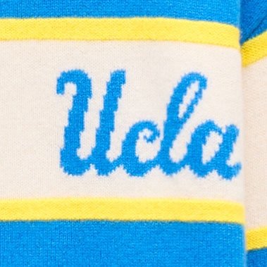 '47 x J.Crew vintage wool SMU sweater BLUE GOLD