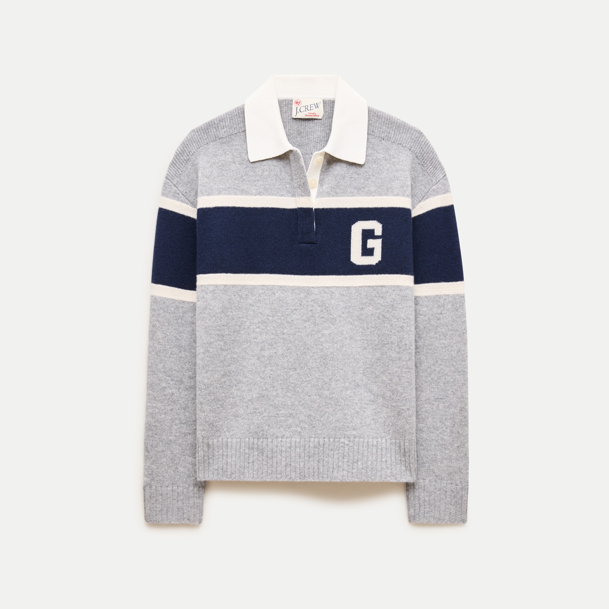 '47 x J.Crew vintage wool Georgetown rugby